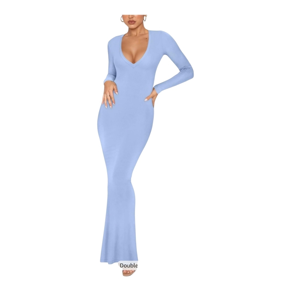 NWT ReoRia Maxi Dress Long Sleeve